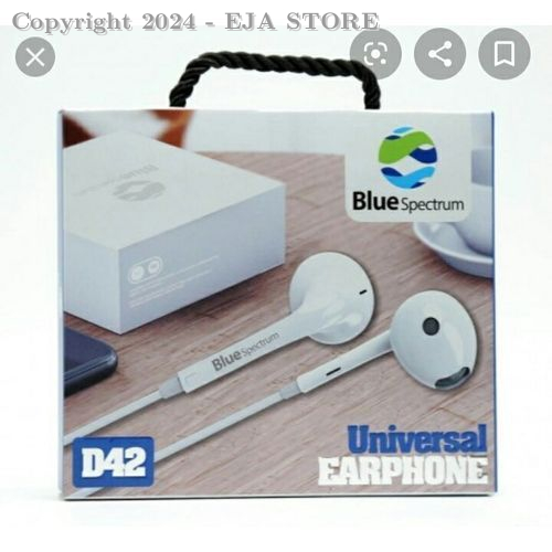 BLUE SPECTRUM D42 UNIVERSAL EARPHONE