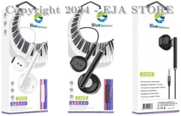BLUE SPECTRUM D-42-1 STEREO HEADSET EARPHONE