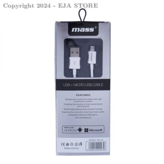DURABLE DATA CABLE 3.1A HORSE TYPE C