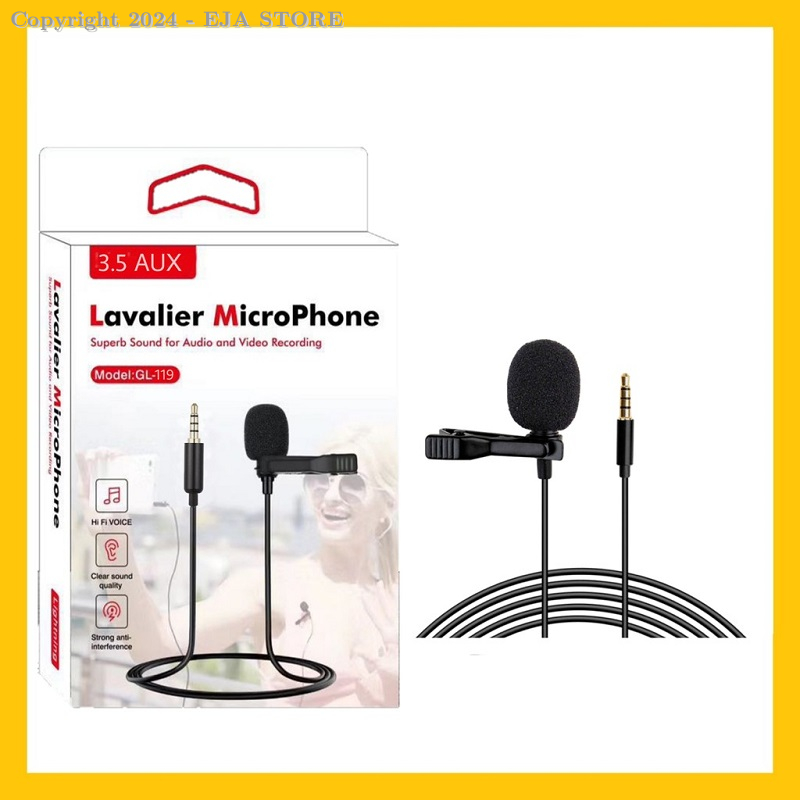LAVALIER MICROPHONE MODEL : GL-119